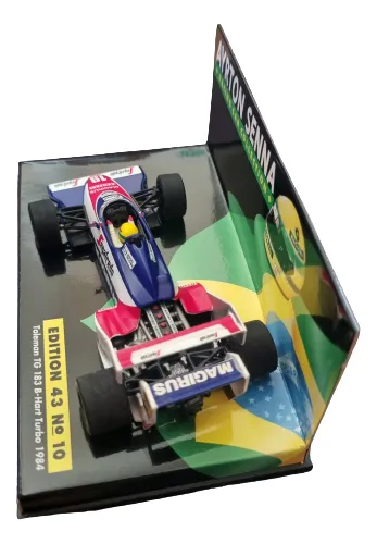 Minichamps Ayrton Senna Toleman Tg 183 1984 1:43 (2 K)