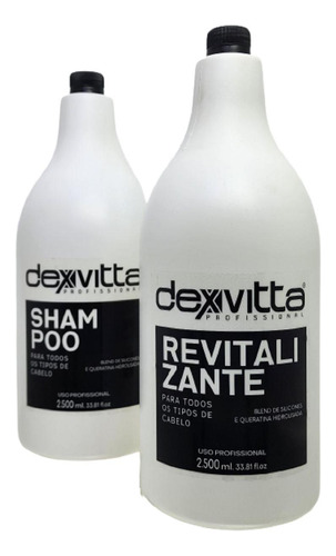 Dexvitta Lavatorio Kit Shampoo 2500ml Revitalizante 2500ml
