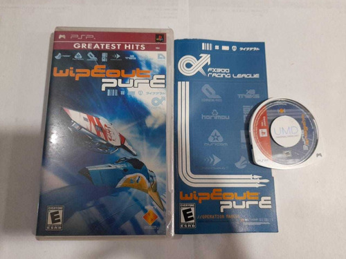 Wipeout Pure Completo Para Psp,excelente Titulo,checalo.