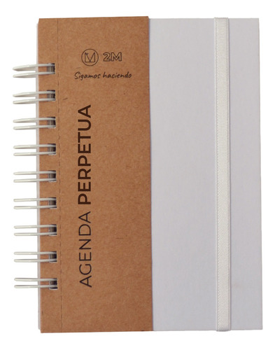 Agenda Perpetua Chica Semanal - Ecologica - A6 (10x15cm)