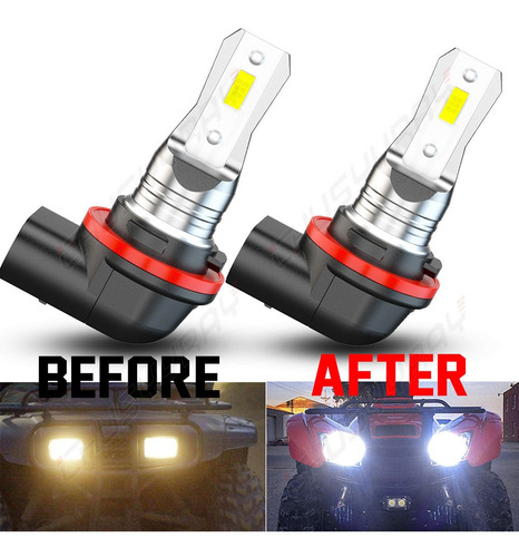 Kit De Faros Led Para Honda Atv Trx420 Trx500 Trx520