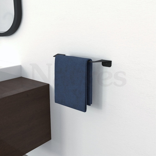 Toallero Corto Barral Baño Organizador Cocina Metal Nayres