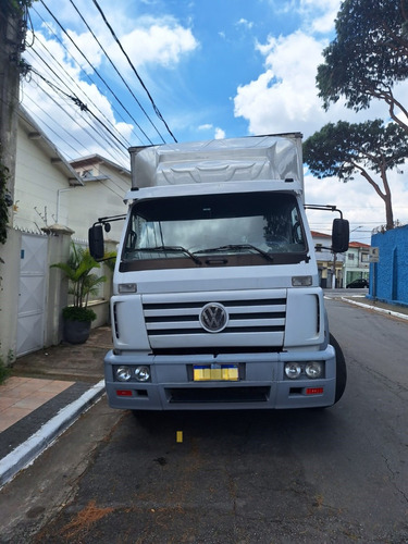 Vw 17210 - Caminhão Bau Com Plataforma 2001