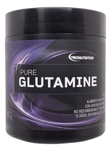 Suplemento Deportivo  L-glutamina Al 100% Pronutrition 300g