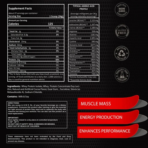 Imagen 2 de 2 de Proteína Maximum Whey 2lbs Chocolate Alfa Sports - Proteínas