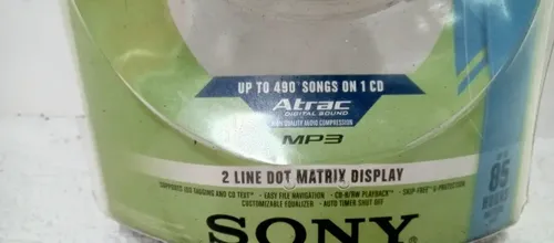 Discman Sony D Ne300 Walkman Atrac Mp3 Fone Original Lindo