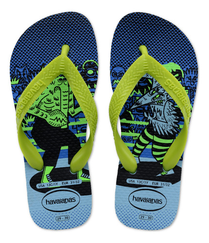 Chinelo Infantil Meninos Top Fun Kids Havainas Original