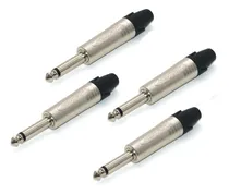 Comprar Neutrik® Np2c® 4 Conectores Plug Ts De 1\u002F4 Nuevo Envio Meses