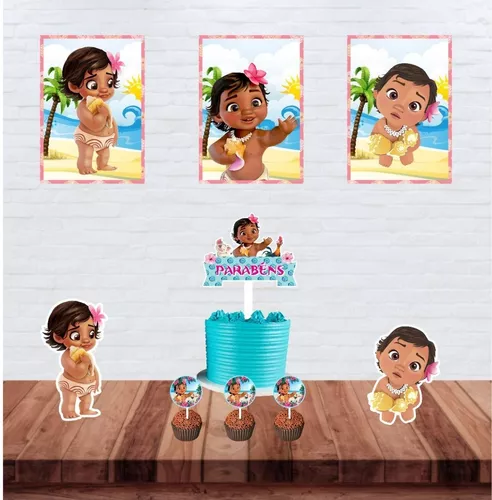 Kit aniversario moana baby