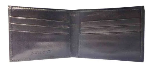Billetera De Cuero De Hombre Tarjetero Pierre Cardin Volante