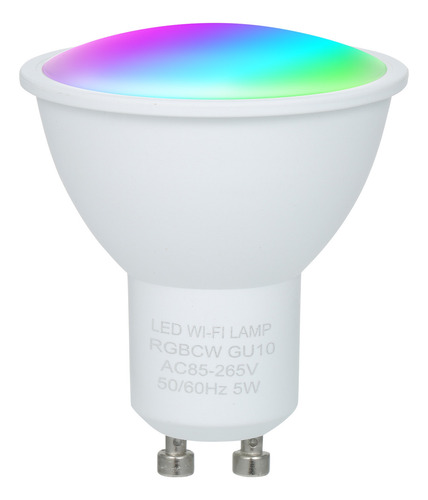 Bombilla Inteligente De 5 W, Wi-fi, Modo Dual, Blanca Y Rgb,