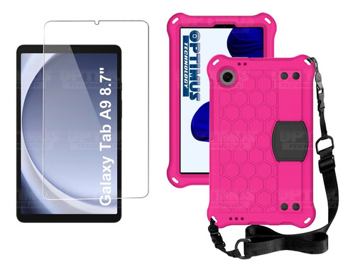 Case Vidrio Banda Desmontable Para Samsung Galaxy Tab A9 8.7