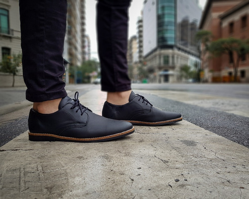 Zapatos Hombre Cuero Vestir Urbanos Sport Casual