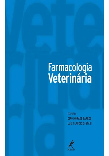 comprar Livro Farmacologia Veterinária (usado - Formato Grande) - Ciro Moraes Barros E Luiz Claudio Di Stasi [2012]