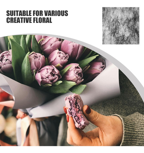 Hoja De Papel De Seda Impermeable Para Envolver Flores, 100