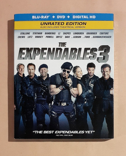 The Expendables 3 - Blu-ray + Dvd Original