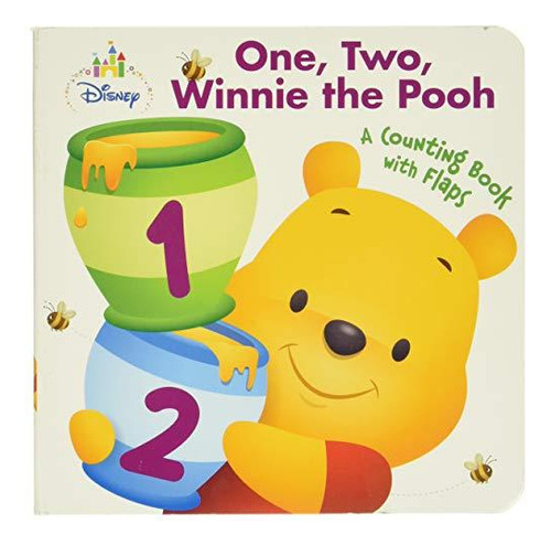 Disney Baby One, Two, Winnie The Pooh - (libro En Inglés)