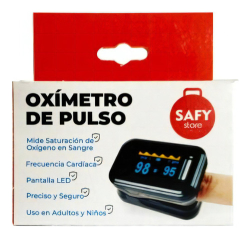 Oximetro Saturometro Safy Digital