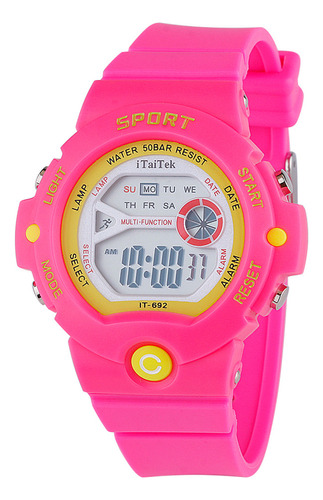 Reloj Deportivo Luminous Fashion Para Niños