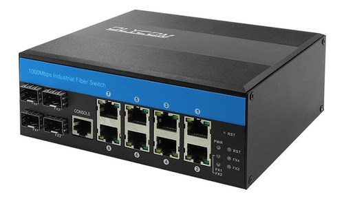 Olycom Switch Administra Poe Giabit Ethernet 8 Puerto 4