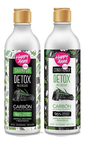 Shampo+acond Happy Anne Detox - mL a $53