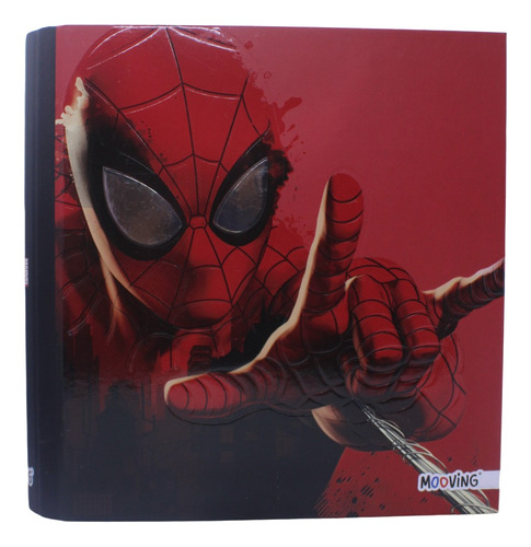 Carpeta Escolar N3 Amazing Spider Man Hombre Tela Araña