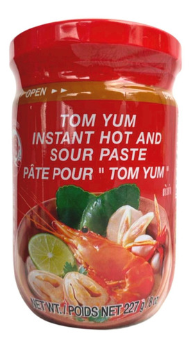 Pasta De Tom Yum - Cock Brand - 227g