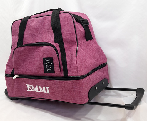 Imagen 10 de 10 de Bolso Cajon De Patin Artistico Carrito (opc Personalizable)
