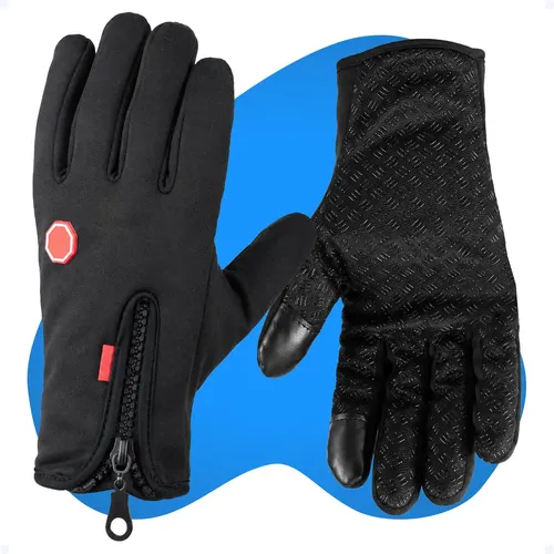 Luva Moto Motoqueiro Impermeável Térmica Inverno Frio Touch