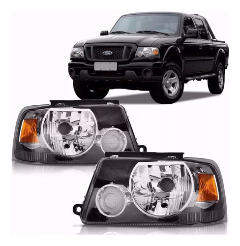 Juego Optica Ford Ranger 2004 2005 2006 2007 2008 2009 Pr