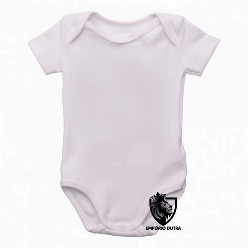 10 Body Ribana Para Bebe 100% Poliester Sublimação Branco