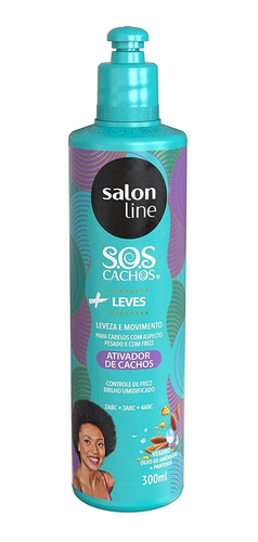 Salon Line S.o.s Cachos+ Leves.activador .300ml