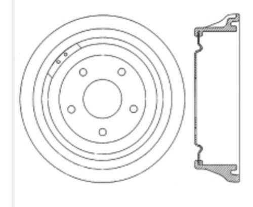 Tambor De Freno Gmc S15 1982-1990 Aimco