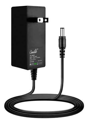 Omilik 12v 2a Dc Adaptador De Fuente De Alimentación Salida 