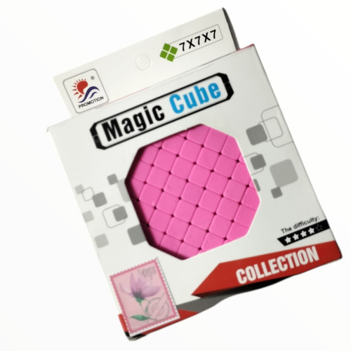 Cubo Rubik 7x7 Magic Cube Stickerless Candy Colors