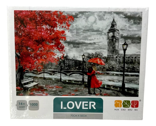 Puzzle X 1000 Piezas Lover Enamorados Amor De Otoño Faydi