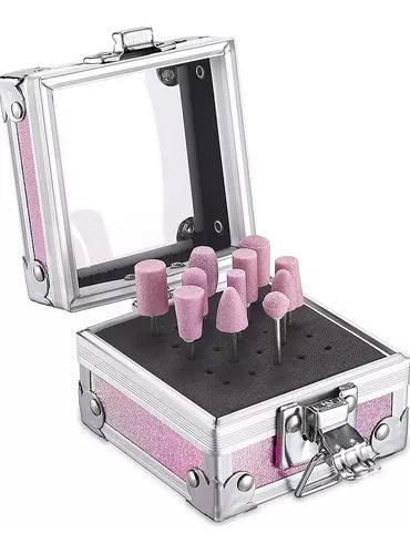 Mini Neceser Para Puntas De Drill Uñas