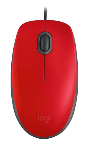 910-006755  Mouse Logitech M110 Silent Rojo