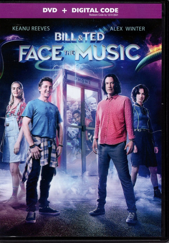 Bill Y Ted Face The Music Keanu Reeves Pelicula Dvd