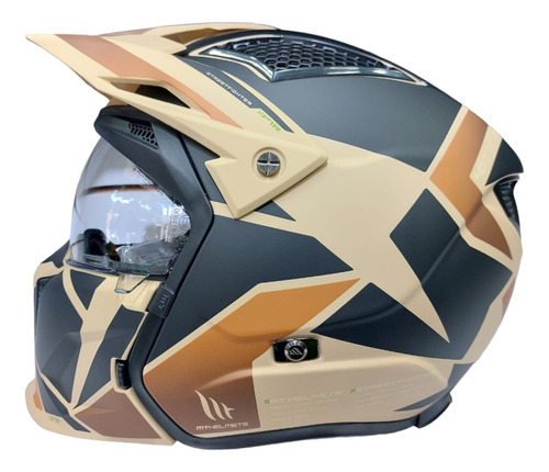 Casco Mt Streetfighter Sv Modular, Certificación R22.06