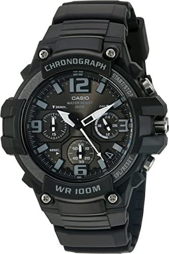 Casio 'heavy Duty Chronograph' Mcw-100h-1a3vcf Reloj