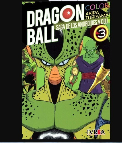 Manga Dragon Ball Color Saga Cell Tomo 03 - Argentina