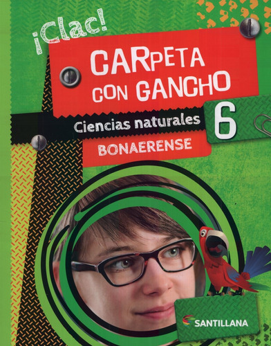 Carpeta Con Gancho 6 - Ciencias Naturales Bonaerense Clac -