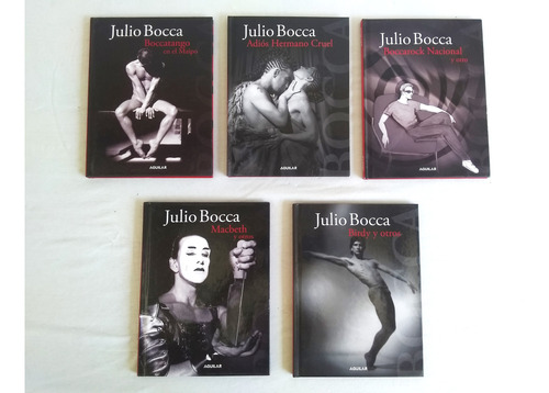 Lote 5 Dvd Julio Bocca Ballet Contemporaneo Aguilar Original