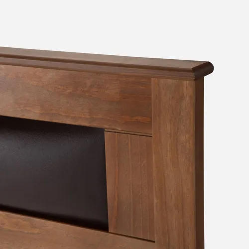 Cama Europea Rosen Indie King + Muebles Ferrara
