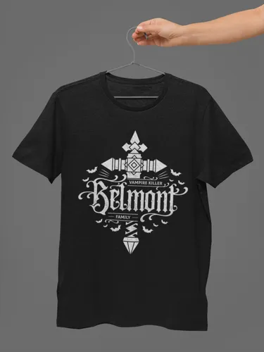 Camiseta Game Juego Retro Castlevania Belmont