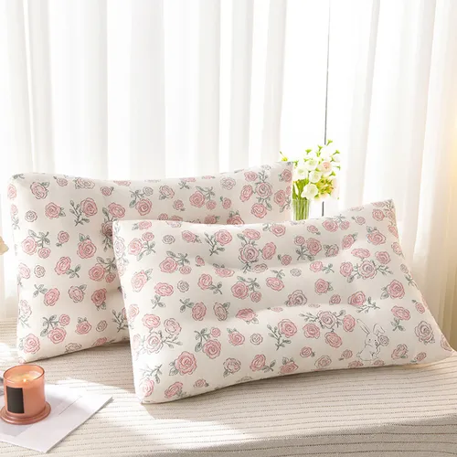 Funda De Almohada En Forma De U, Algodón Supersuave, Pastill