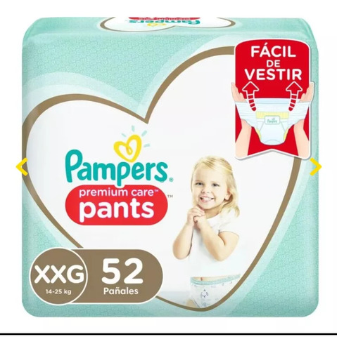 4 Bolsones De 52 Unidades C/u.pampers Pants Premium Xxg 