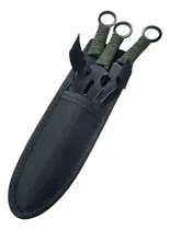 Comprar Cuchillo Kunai De Lanzar 3 Cuchillos Funda Nf5515 Tactical
