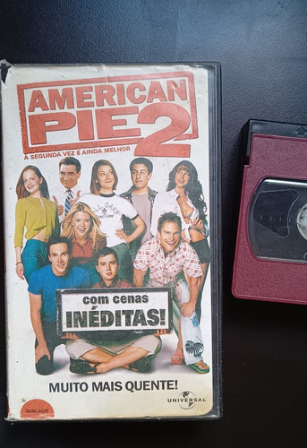 Vhs Original Dublado American Pie 2 Jason Biggs (Usado)